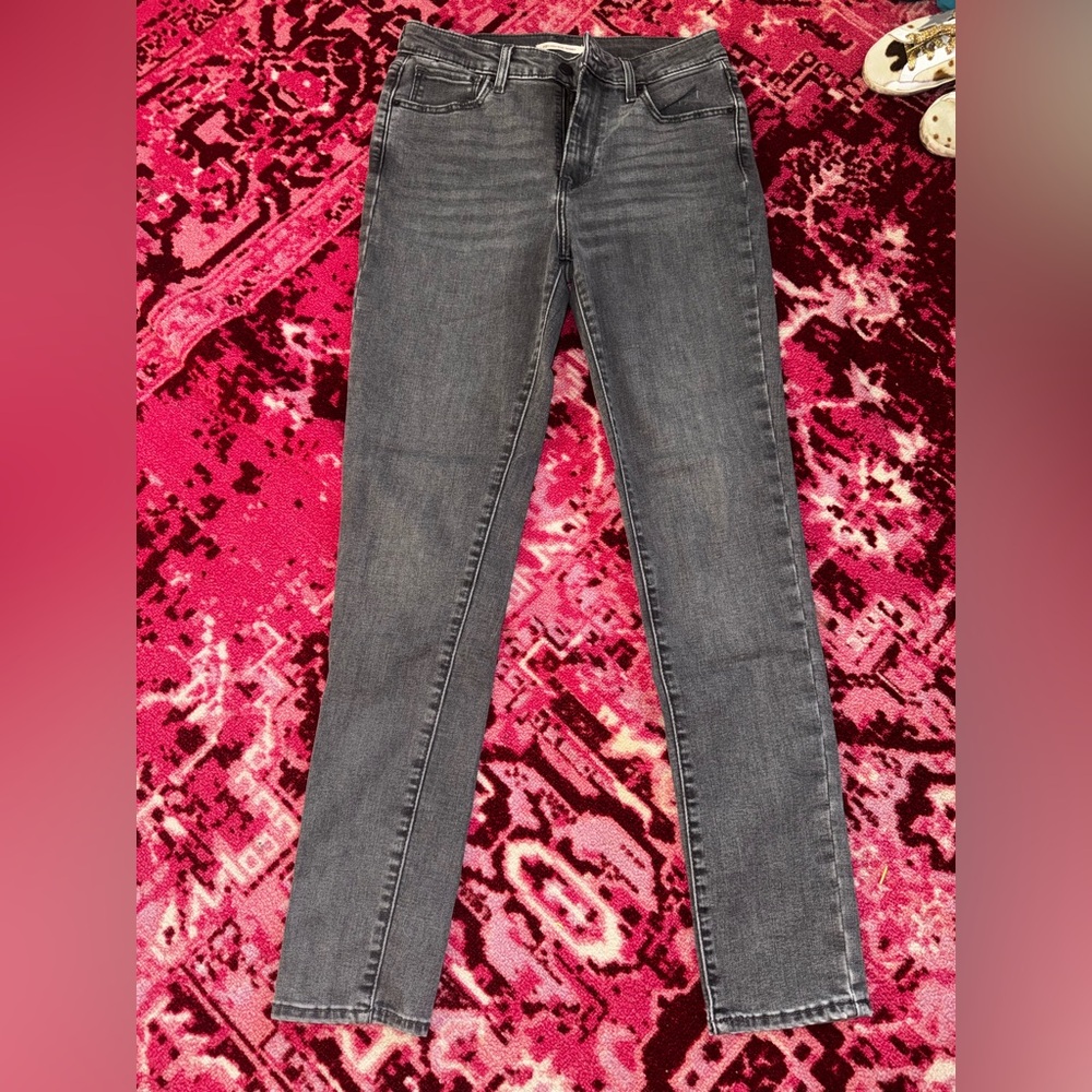 Women's black/grey acid wash Jeans LEVIS
